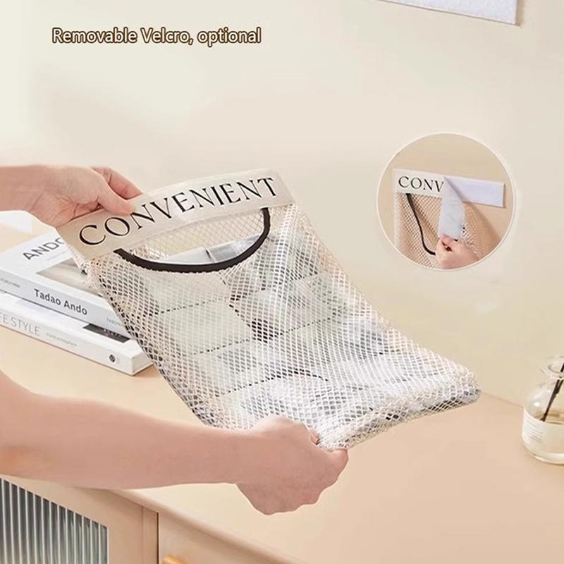 Uchwyt na worki na śmieci Siatka do przechowywania Torebka na zakupy Organizer Dyspenser na folię aluminiową, worki na śmieci, folię spożywczą, torby na zakupy