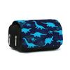 Dinosaur Print Double Layered Flip Pen Case for Boy and Girls Best Gifts 3D Cartoon School Supplies Pencil Bags for Children