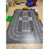 Baseplate Strade Città Strada Incrocio Dritto Curva Incrocio a T Mattoncini Base Plate 32*32 Compatibile Tutte le Marche Città