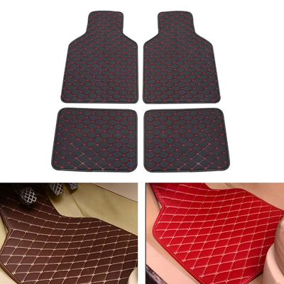 4Pcs Universal Car Floor Mats Carpet Mats Waterproof Anti-dirty Floor Mats For All Cars