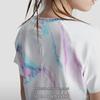 Lightweight Ice Silk UV Protection Summer Yoga Suit for Girls - Short Sleeve T-Shirt & Running Sports Pants