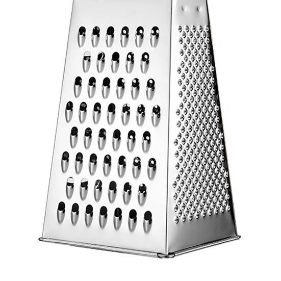 Grönsaksskärare Multifunktionell 4-sidiga blad Vertikalt Trähandtag Vassa Arbetsbesparande