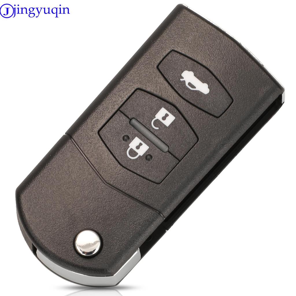 Xhorse Jingyuqin VVDI SUPPER XKMA00EN Wire Remote Car Key For Mazda Flip 3 Buttons English