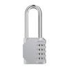 QYC-4297 Zinc Alloy Long Shackle 4-Digit Combination Lock