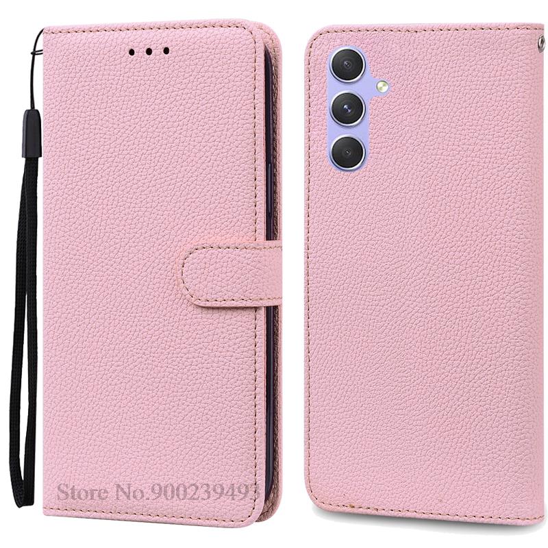 A35 5G Case For Samsung Galaxy A35 Case Leather Wallet Flip Case For Samsung Galaxy A35 5G Cover Coque Fundas Shell Etui