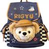 Bear Duffy Linabell Denim Backpack With Plush Details Padded Straps Use Kids