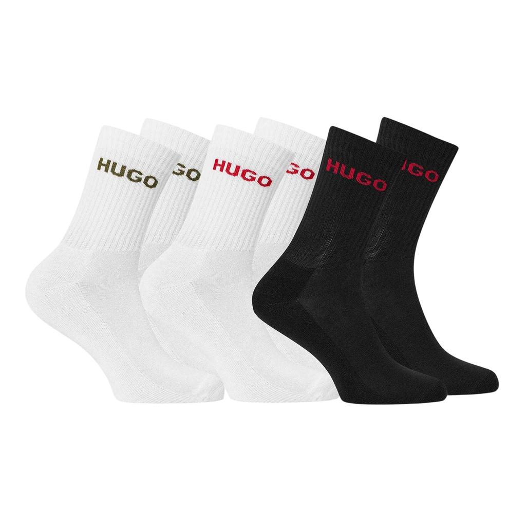 Hugo Boss Mens Crew Socks (Pack of 6)