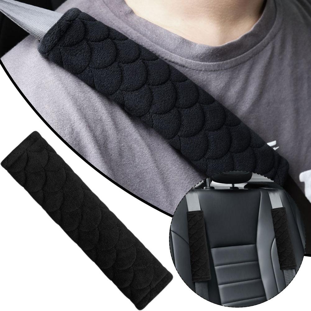 Universal Auto Belt Covers Car Soft Belt Plush Belts Interior Auto Accessories Warm Shoulder Cove C8o3