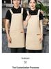 Waterproof Canvas Apron for Coffee Shops, Catering, and Baking