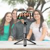 40 inch Retractable Selfie Stick Professional floor tripod for live streaming, with wireless remote, 360° rotation, stable anti-