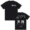Rapper Beele Borondo Tour Herren und Damen Retro Mode Klassisch Y2k 2026 Frühling Sommer Neues Mode Print Reines Baumwoll T-Shirt