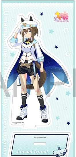 Schwarz Gran Acrylic Stand Competition Uniform Uma Musume Official Goods