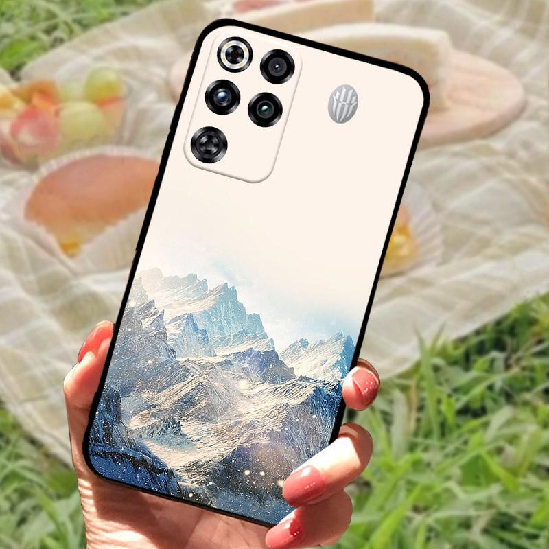 Custodia per ZTE Nubia Red Magic 11 Pro Plus, Cover Morbida in Silicone TPU Antiurto per RedMagic 11Pro 11Pro+, Guscio Protettivo