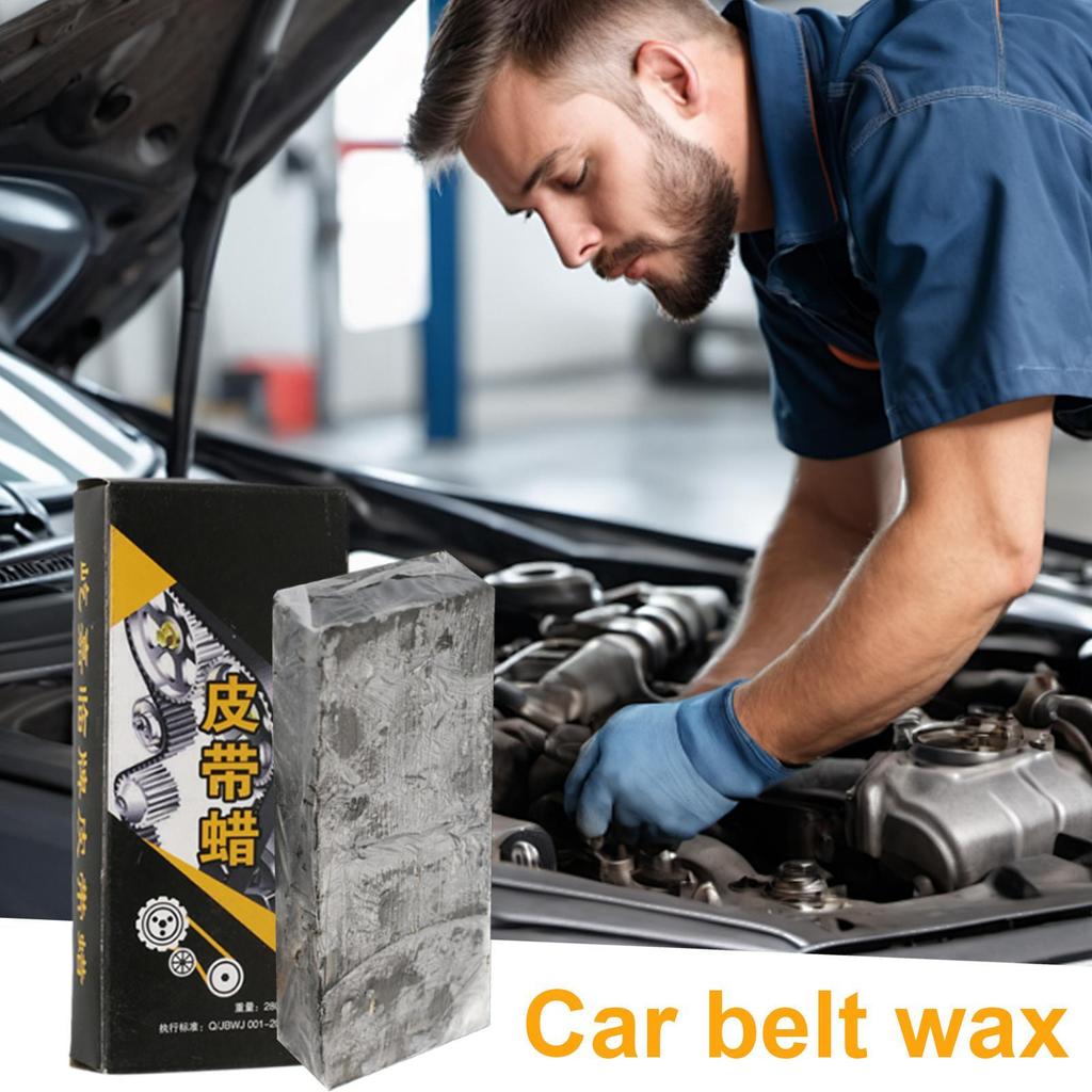 Car Belt Wax Auto Engine Belt Maintenance Wax Anti-Slip Protect Reducing Noise Maintenance Tool for Automobile Vehicle Car