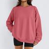 Women Winter Tops Women's Long Sleeve Sweatshirt Casual Crewneck Loose Fit Pollover Fleece Tops