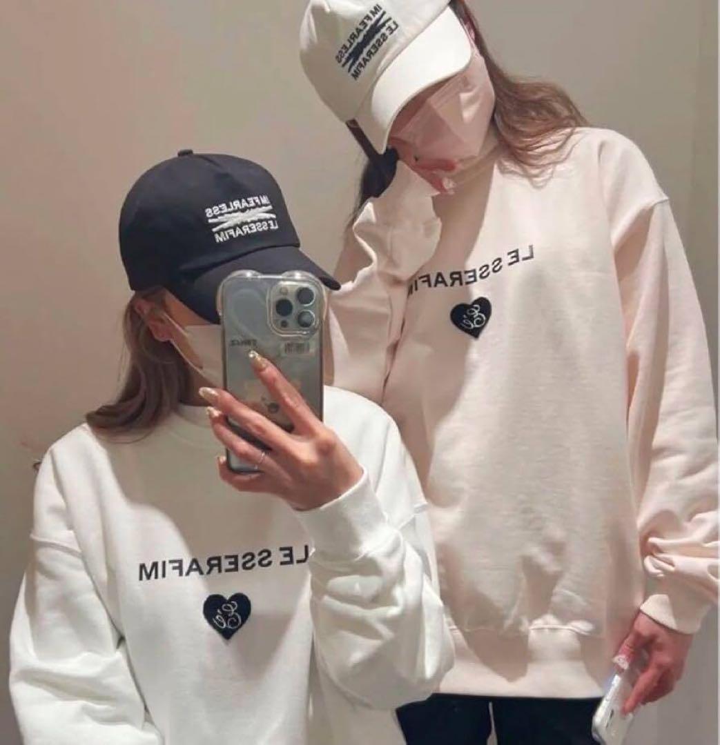 

[USED] Epine Le Seraphim Sweatshirt White