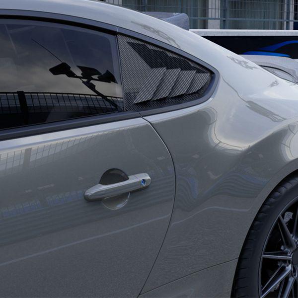 Pair of Rear Triangle Window Louvers for 2022+ Toyota GR86 & Subaru BRZ