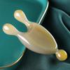 Guasha Resin Massage Comb Face Eye Lifting Scraping Spa Massage Plate Reduce Puffiness Meridian Dredging Stick Nose Massage Tool