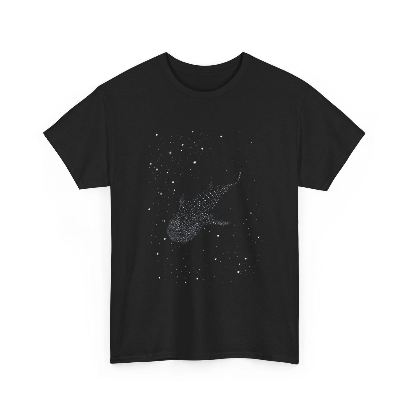 Whale in Space T Shirt | Whale Shark Shirt | Cosmic Whale Shark T Shirt XL