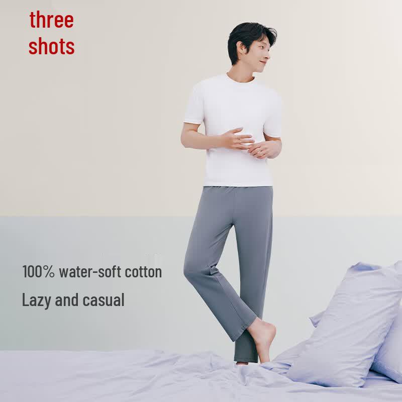 Men s Pure Cotton Casual Lounge Pants 2XL