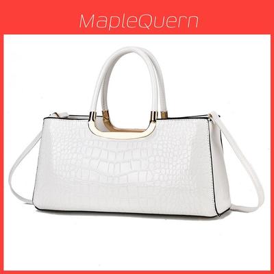 Stone Pattern Tote Bag For Women With Pu Material And Inner Pockets For Daily Use