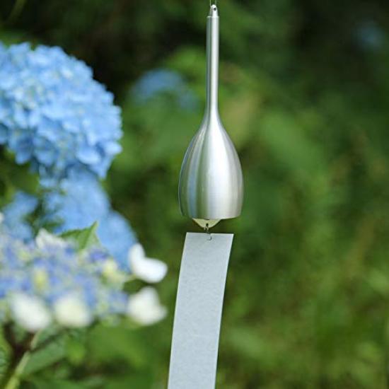 With Nousaku Japanese Wind Chime Slim Silver [Wrapping Paper] - -