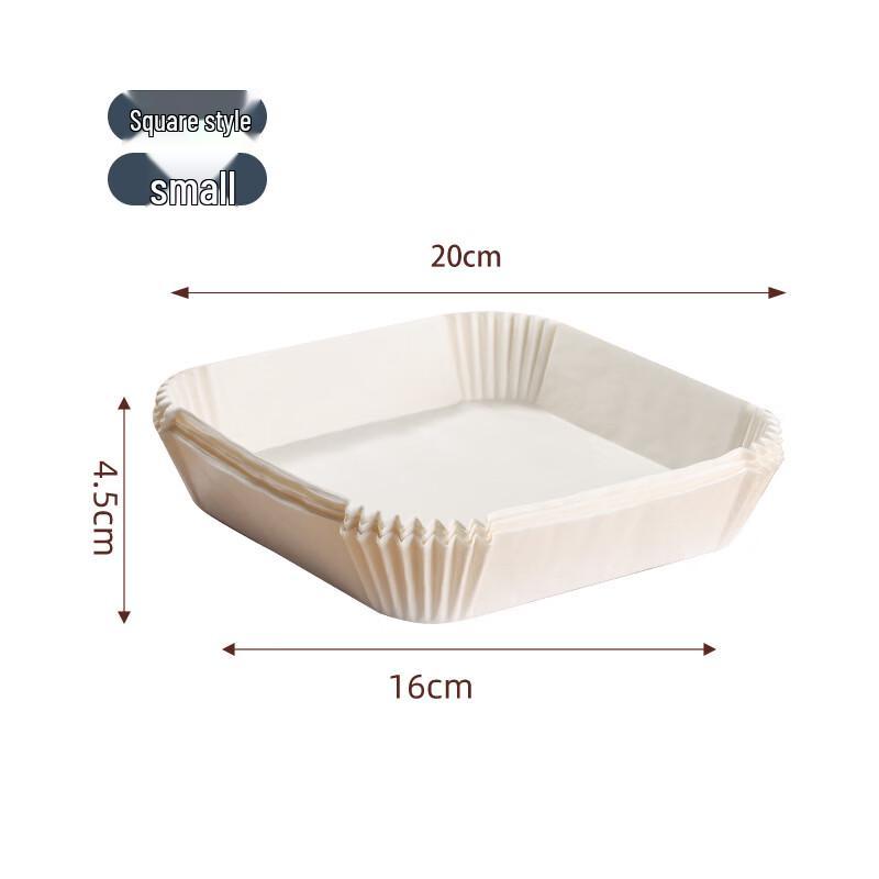 Ruhan Large Round Air Fryer & Oven Foil Liners