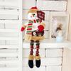 New Christmas Dolls Tree Decor New Year Ornament Reindeer Snowman Santa Claus Sitting Doll Decoration Merry Christmas