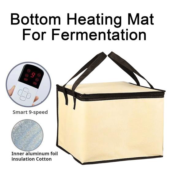 Dough Proofing Box Bread Proofer with Temperature Time Controller Aluminum Foil Insulation Large Capacity Bread Fermentation Box