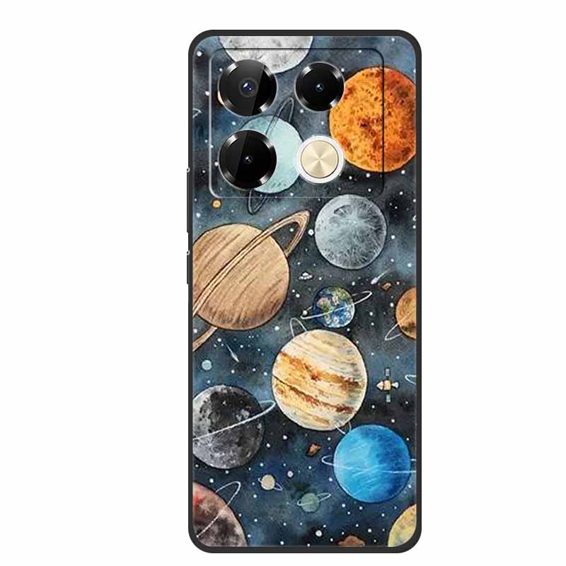 Case For Infinix Note 40 Pro 4G TPU Soft Silicone Back Cover for Infinix Note40 Phone Cases X6850 X6853 Original Colorful Capa
