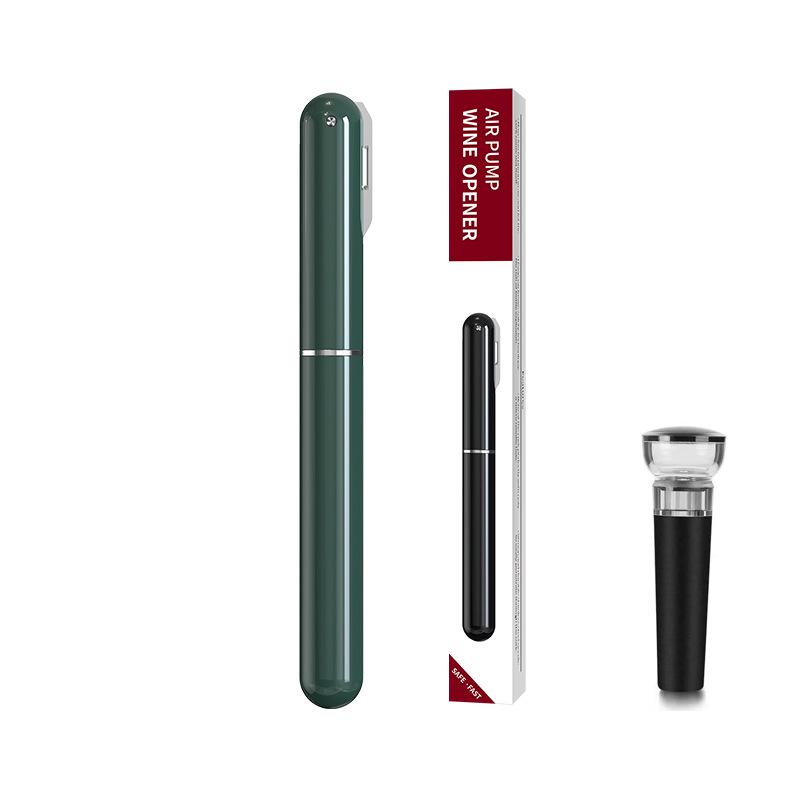 Pneumatic Needle Wine Bottle Opener: Pen-Shaped Manual Opener for Red Wine.