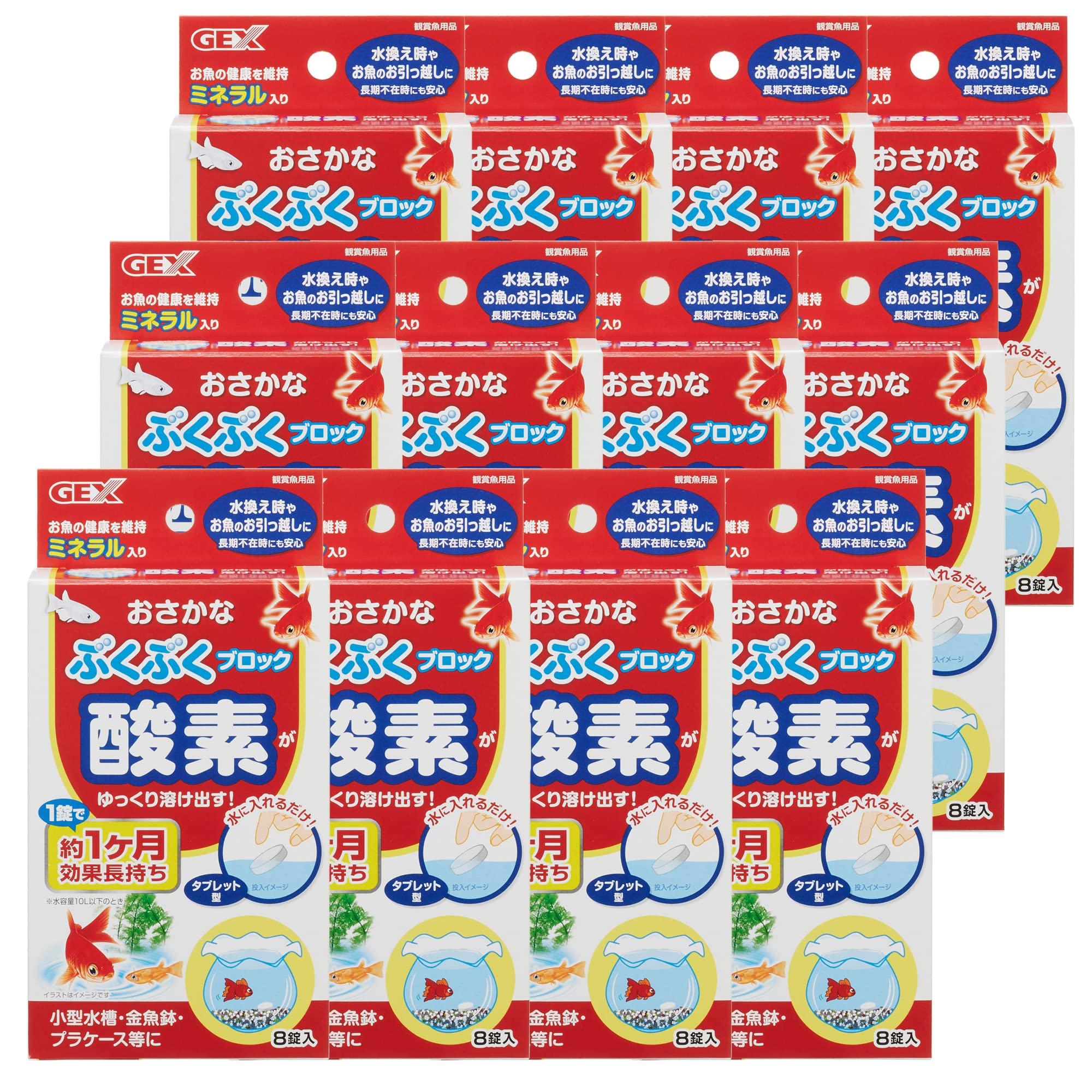 

Gex Fish Bukubuku Block 8 tablets x 12 pieces set