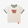 New Era Oakland AThleTics World Series Ringer T shirT Cream 15147504
