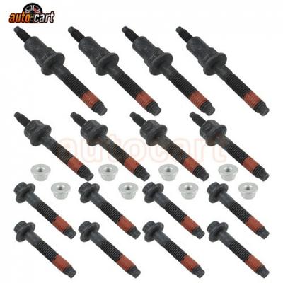 Exhaust Manifold Stud Bolt Nut Kits For 1999 - 2008 Dodge Ram Chrysler Jeep 4.7L