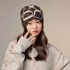 Y2k Knitted Cap Korean Style Knitted Pullover Hat Fashion Letter Woolen Hat  Warm