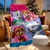 PAW Patrol Print Blanket - Soft & Comfortable, for Bedroom, Travel, Sofa, Home Decoration - Birthday Christmas Gift for Friend