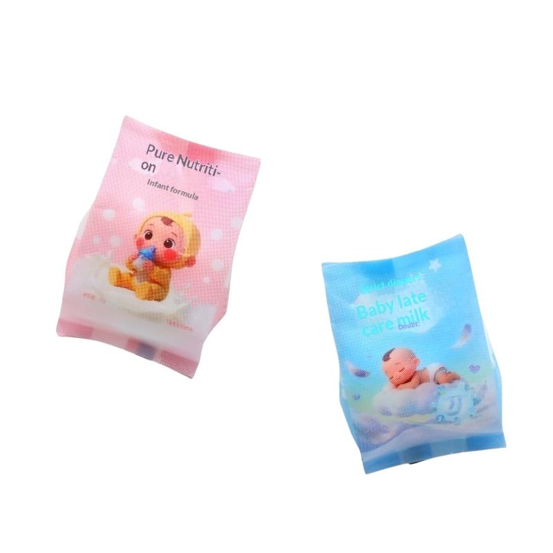 1Pcs Cute Mini Milk Powder Diaper Model Dollhouse Mini Scene Food Toy Lovely Doll Accessories Home Decoration