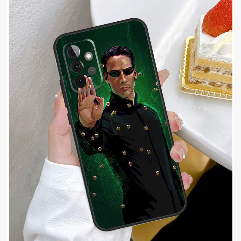 Matrix 4 Art Case For Samsung Galaxy A54 A34 A14 A15 A35 A55 A52 A32 A12 A51 A71 A33 A23 A13 A53 Coque