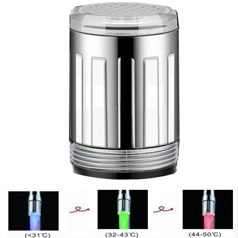 LED Temperature-Controlled Faucet Light with Multi-Color and Single-Color Options - Hot-Selling E-commerce Product