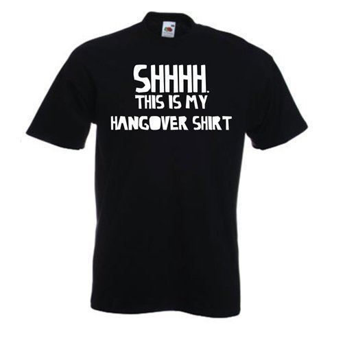 

This Is My Hangover Shirt T-Shirt Men s Hungover Drinking Funny Hanging L