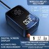 Wireless Digital Tire Inflator with Display Electric Air Pump Car Air Compressor Tire Inflator Pump for Motorcycle Bicycle