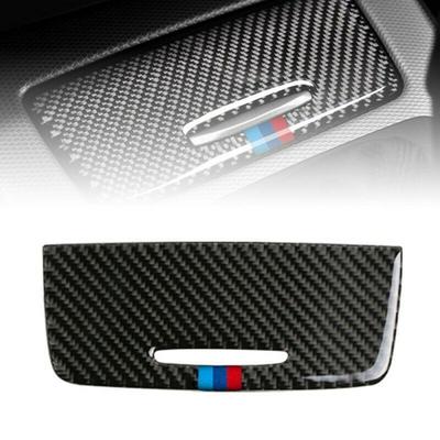 1 STuks Voor BMW 3 Serie E90 E92 2005-2012 Koolstofvezel sticker Interieur Auto Opbergdoos Paneel Trim Cover stickers Auto Accessoires