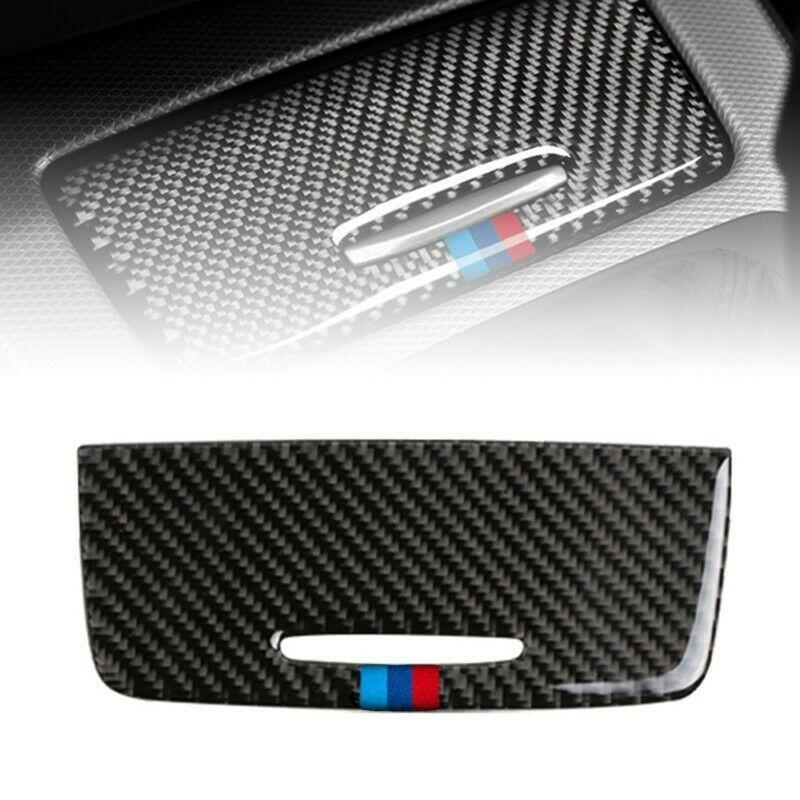 Carbon Fiber Gear Shift Position Panel Cover Trim Strip Fit for BMW 3-Series E90 E92-2005-12 Car Panel Trim Cover Sticker Decor
