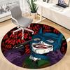 1pc Batman Joker Office Round Area Rug, Under Office Chairs Bedroom Living Room Home Decor, Room Deco, Available in Various Sizes