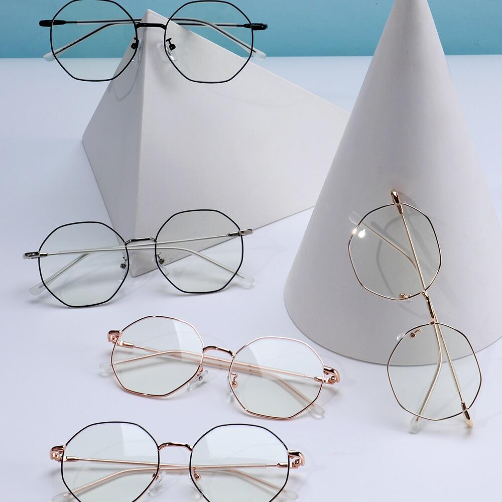 Damen Kurzsichtigkeit Brillen Vintage HD Anti-Müdigkeit Korrekturbrillen Herren Blaulichtblockierende Brillen -1,0 -1,5 -2,0 -2,5 Bis -6,0