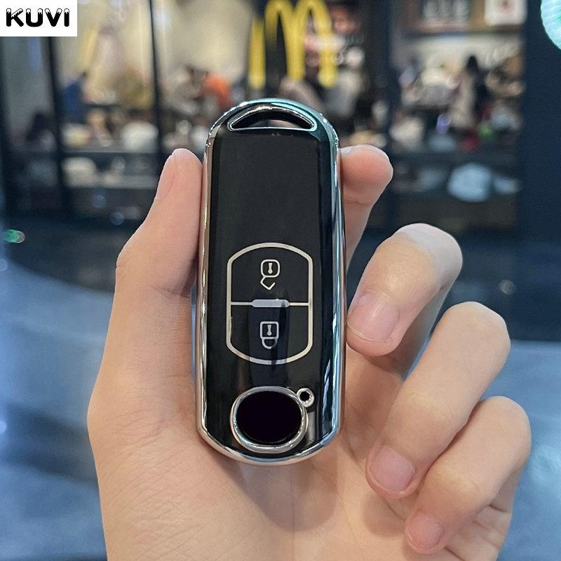 2 3 Butoane TPU Husă Carcasă Cheie Auto Pentru Mazda 2 3 6 Atenza Axela Demio CX-5 CX5 CX-3 CX7 CX-9 2015 2016 2017 2018 2019 Breloc