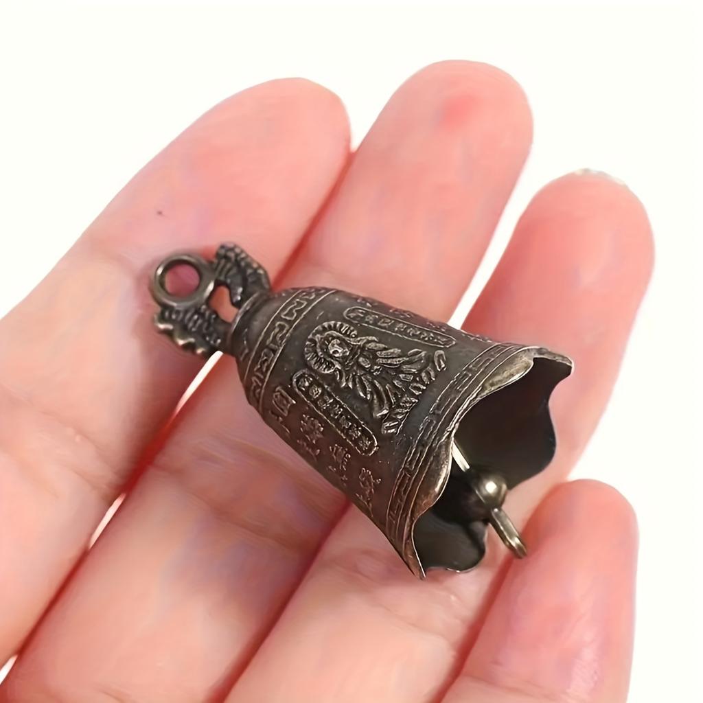 12pcs Mini Metal Bells, Vintage Style Decorative Charms for Crafts, Office, Home & Garden Decoration, DIY Pendant Gifts