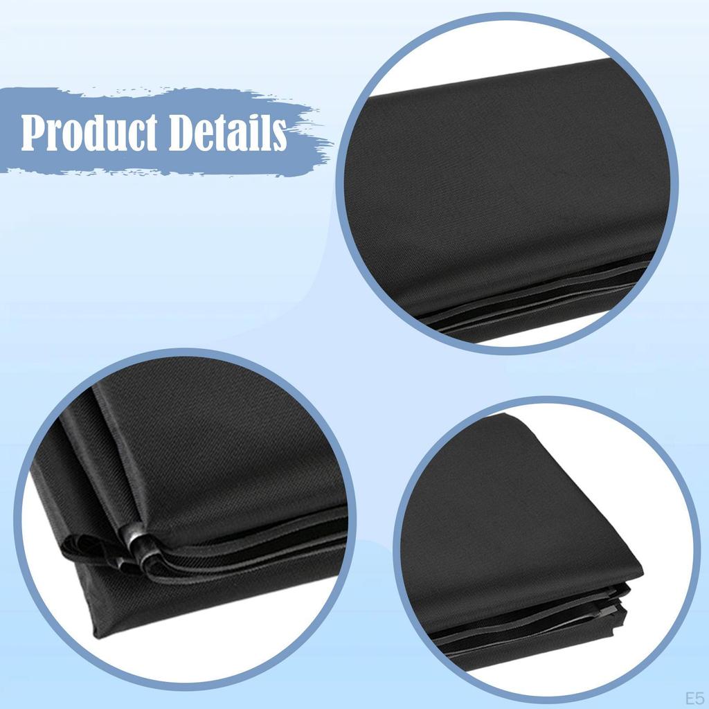 Blackout Curtain Drape Home Decor Versatile Oxford Cloth Window Blind for