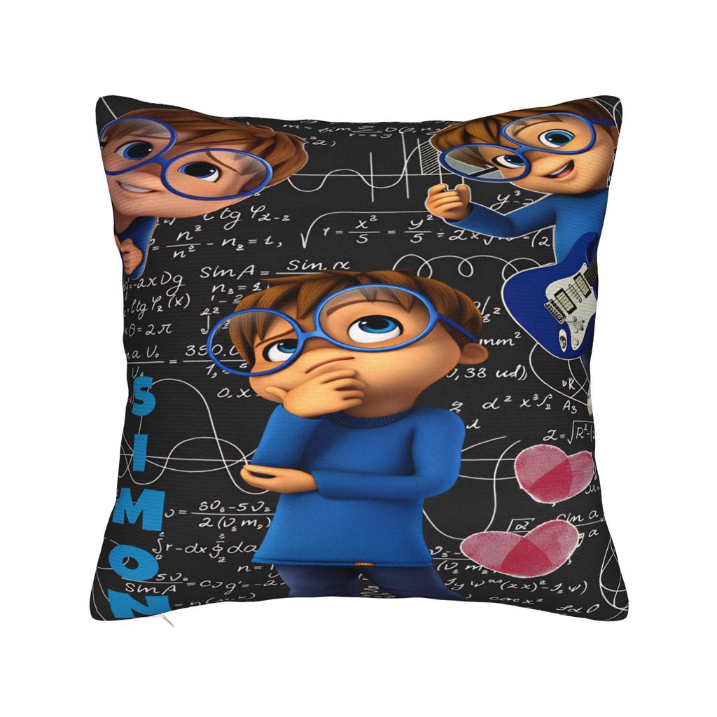Pillow Cover Alvin and the Chipmunk Fashion Pillow Case For Sofa Couch Bed Living Room Pillowcases