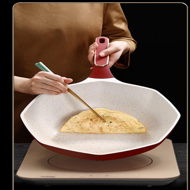 Miling Octagonal Stir-fry Frying Pan